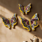 Dorothy Butterflies Wall Art - Set of 3