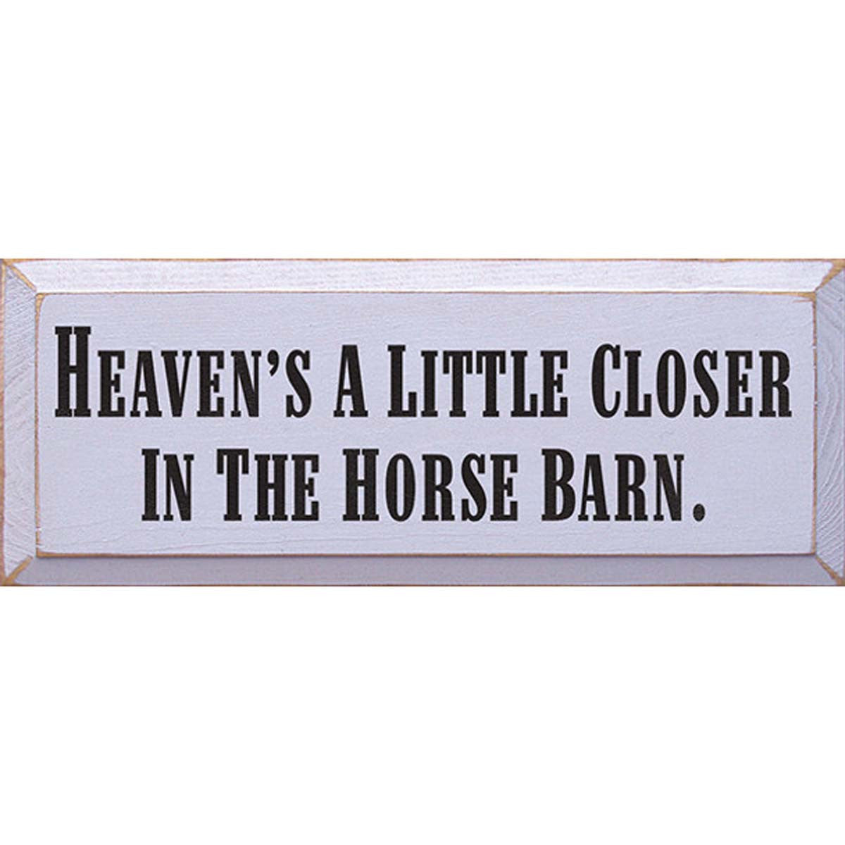 Horse Barn Heaven Wall Art