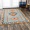 Mesa Tribal Light Blue Rug Collection