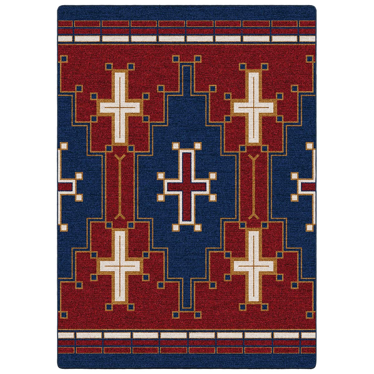 Missionary Crimson Rug - 4 x 5