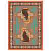 Moonlight Howl Rug - 8 x 11