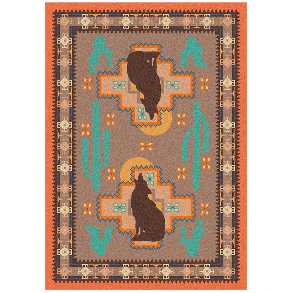 Moonlight Howl Rug - 8 x 11
