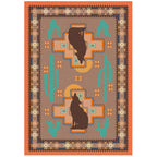Moonlight Howl Rug - 8 x 11