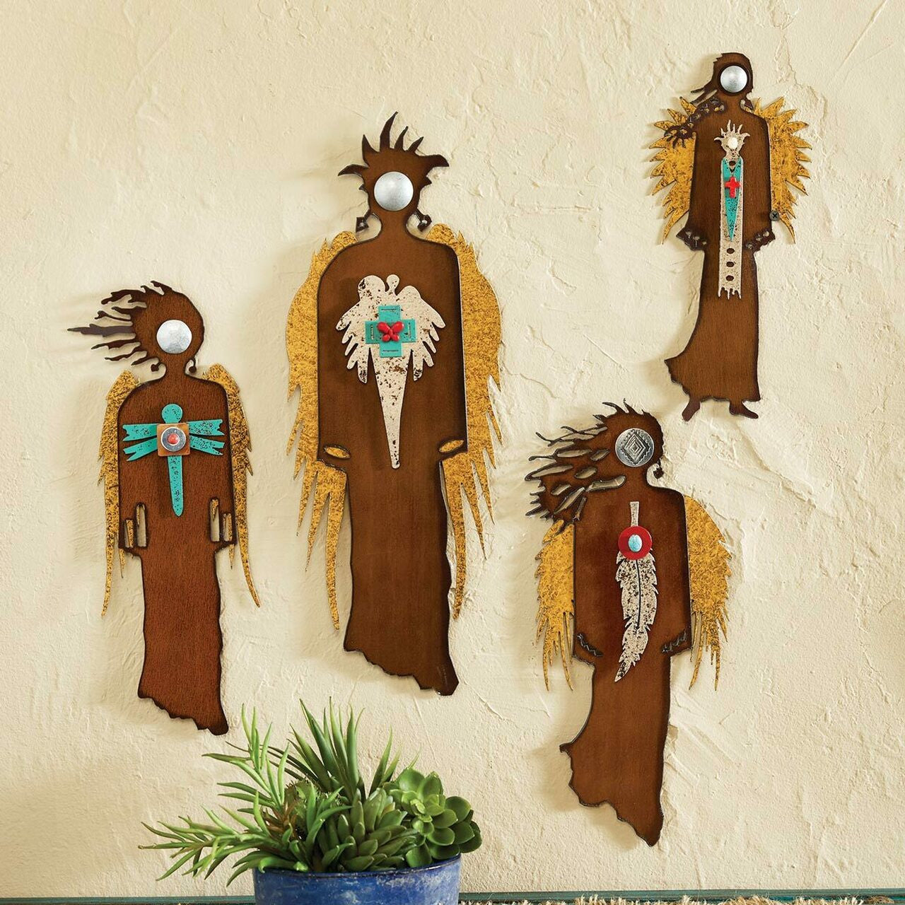 Western Metal Art Wall Hangings