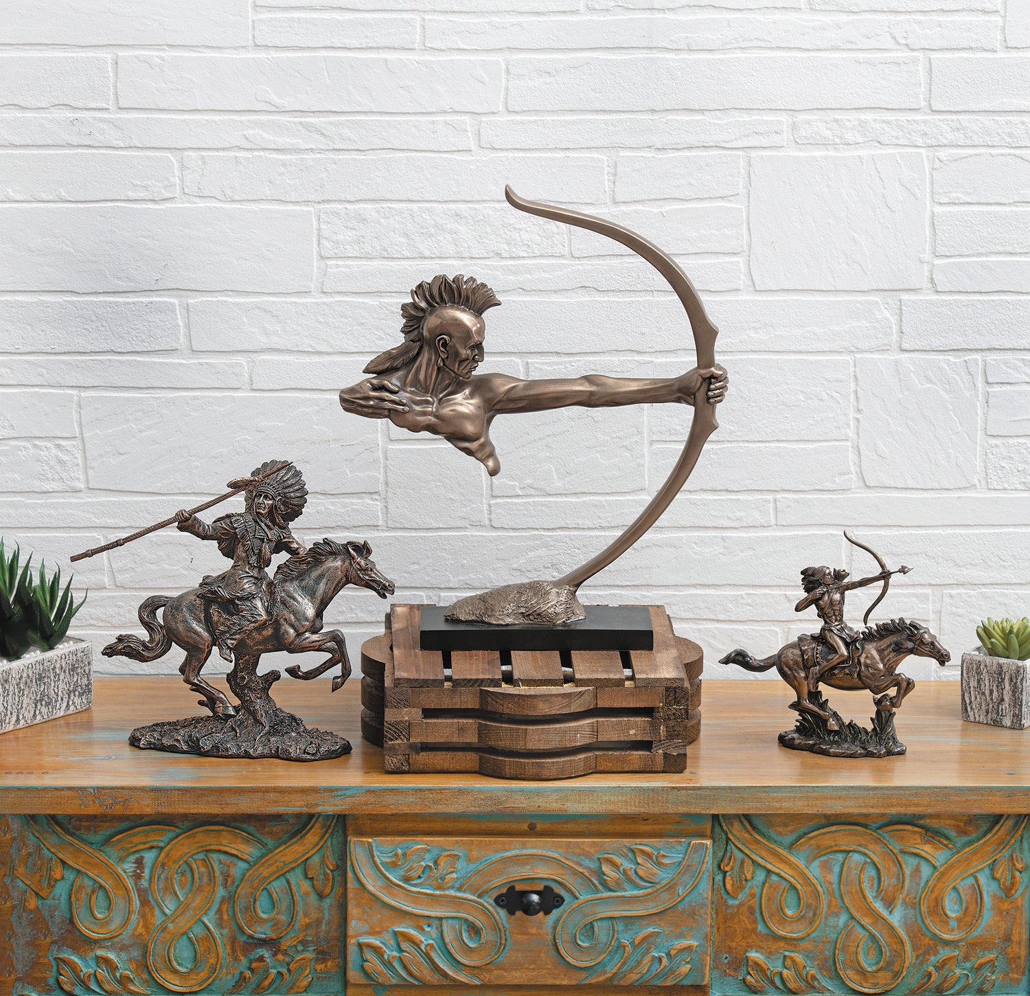 Brave Warrior Sculpture - OUT OF STOCK UNTIL 11/18/2026