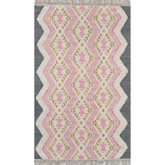 Nomad Boho Pink Rug Collection