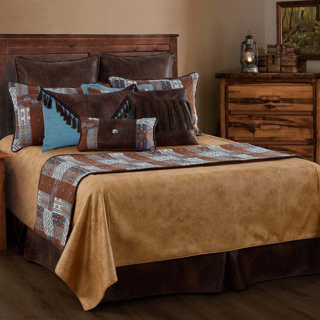 Old Dominion Reversible Coverlet Set - King