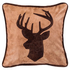 Old Dominion Reversible Deer Bust Pillow