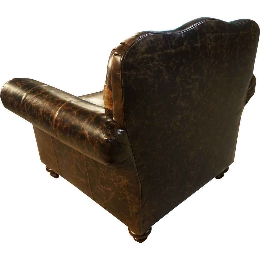 Canyon Cowhide Club Chair