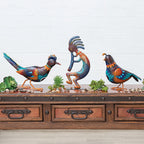 Painted Desert Roadrunner Metal Decor
