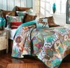 Paisley Brilliance Quilt Bedding Collection