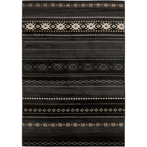Paramount Black Rug Collection