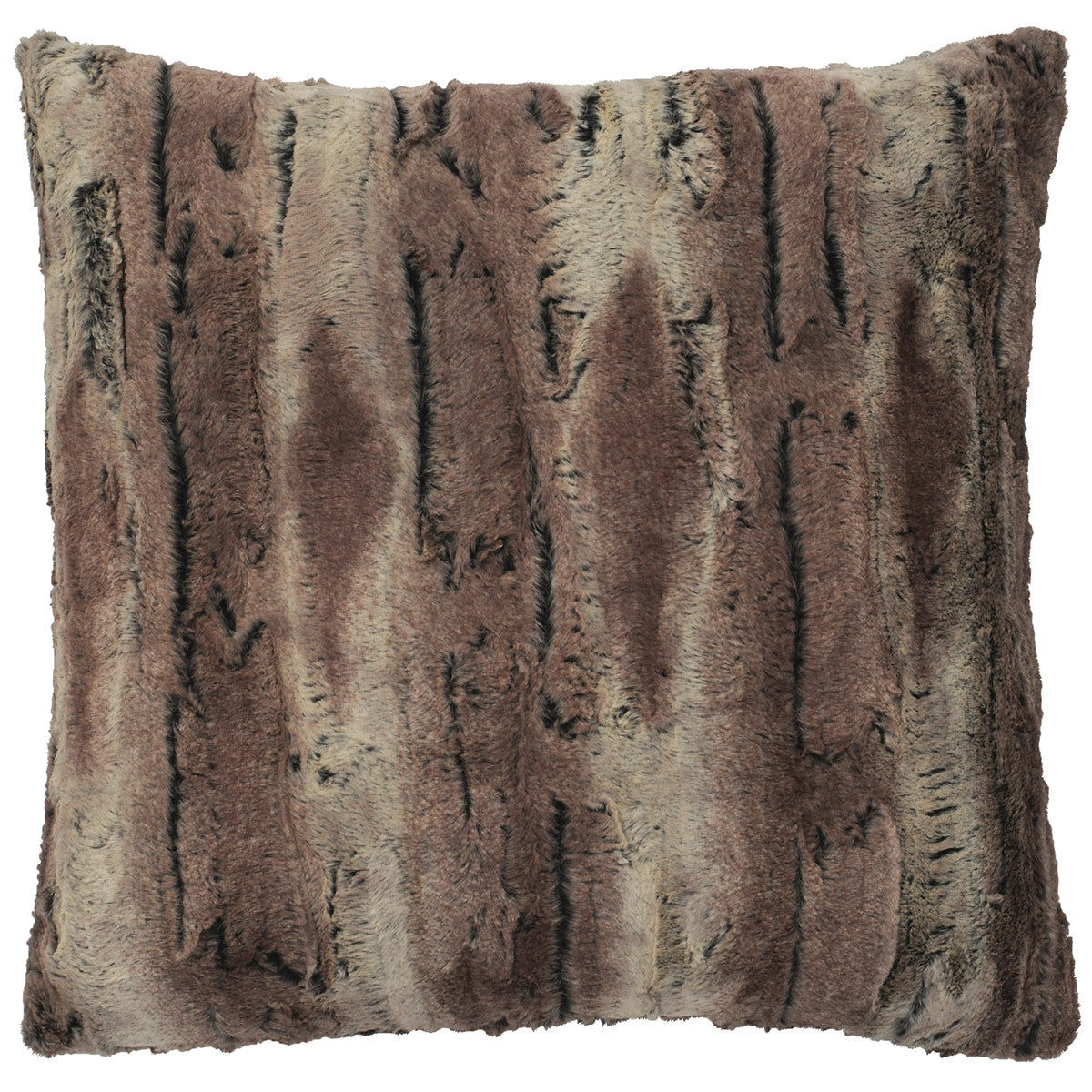 Pewter Fox Faux Fur Pillows & Throw