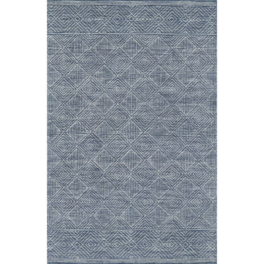 Prairie Palette Geometric Denim Rug Collection