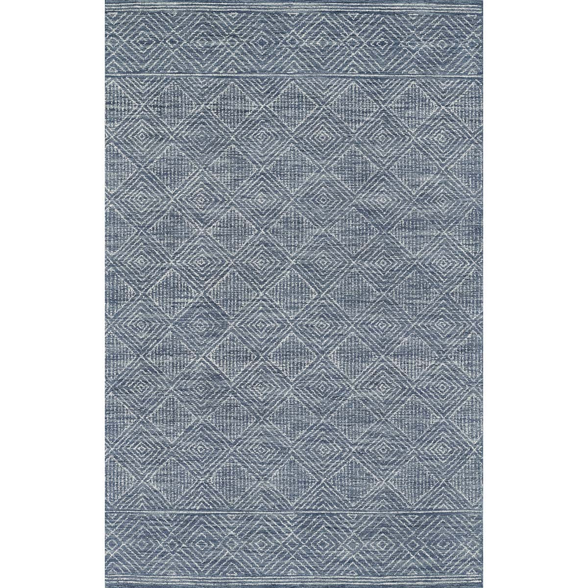 Prairie Palette Geometric Denim Rug Collection