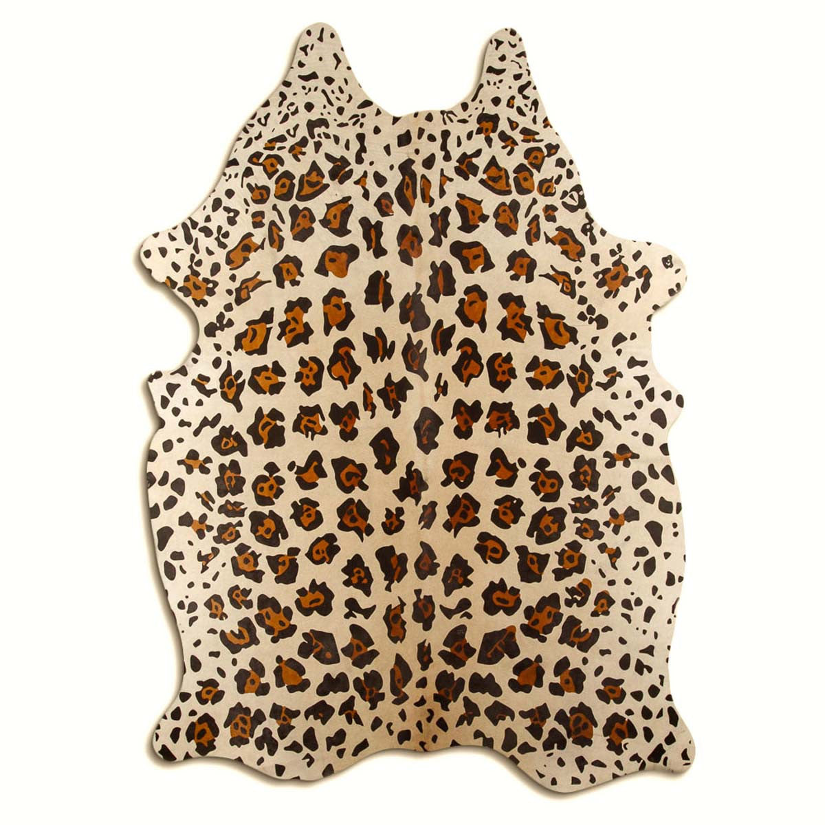 Printed Cat Cowhide Rugs