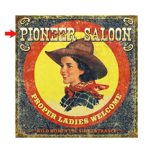 Proper Ladies Personalized Signs