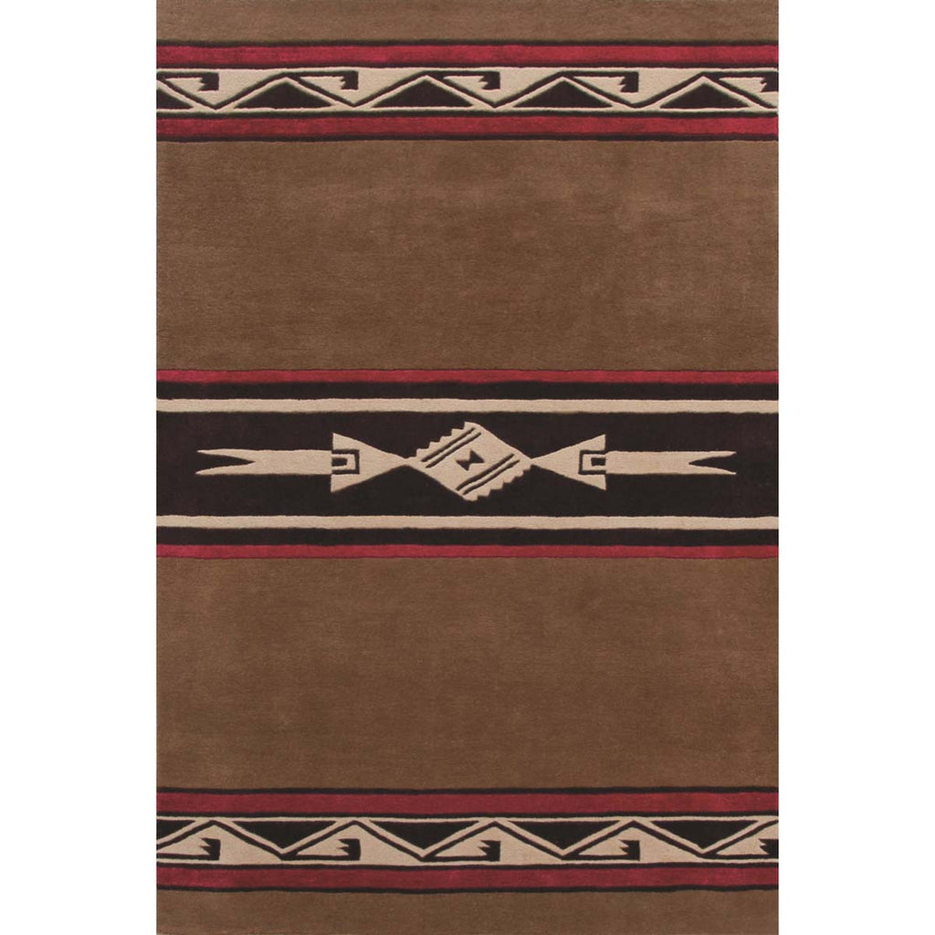 Pueblo Brown Rug Collection