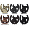 Riding Cowboy in Horseshoe Knobs - Set of 2