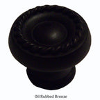 Rope Round Cabinet Knobs - Set of 2
