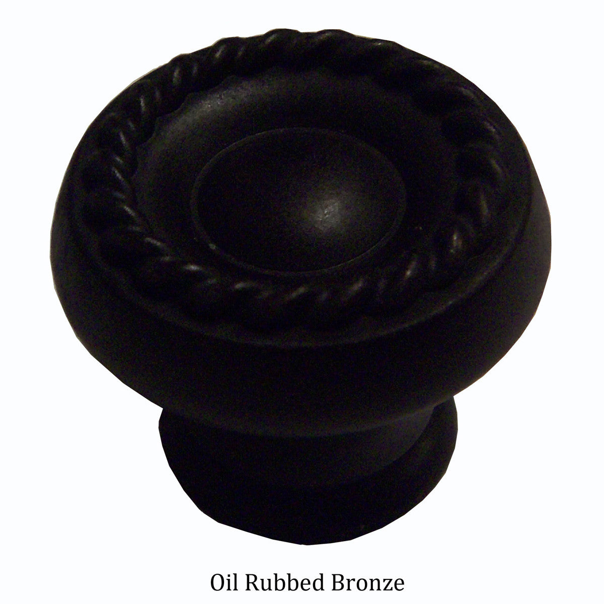 Rope Round Cabinet Knobs - Set of 2