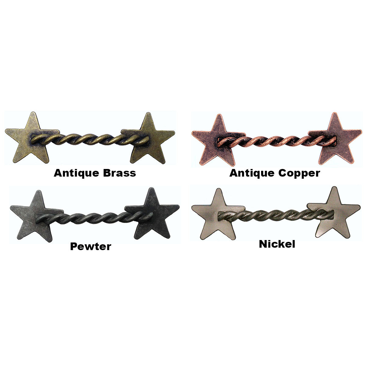 Rope Star Cabinet Pulls - Set of 2
