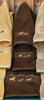 Running Horses Chocolate Embroidered Towels