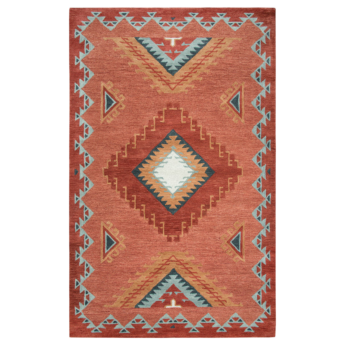 Rust Desert Rug Collection