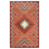 Rust Desert Rug - 8 x 11