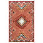 Rust Desert Rug - 8 x 11