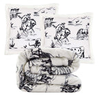 Rustic Ranch Pillow & Throw