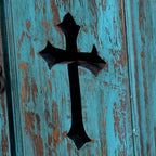 Santa Fe Cross Cabinet