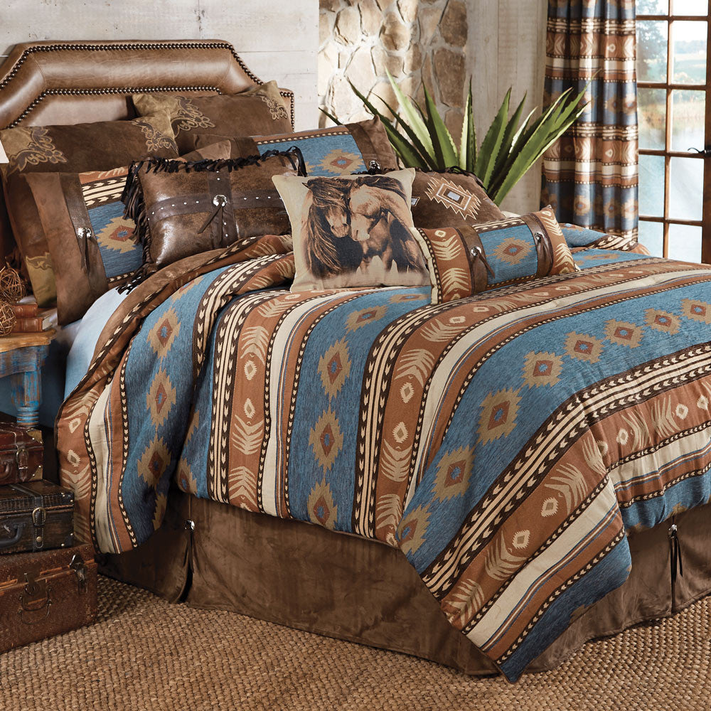 Desert Arrow Chenille Bedding Collection