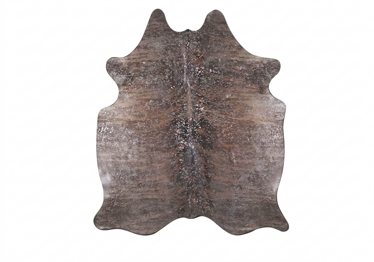 Silver Specked Brindle Cowhide Rugs