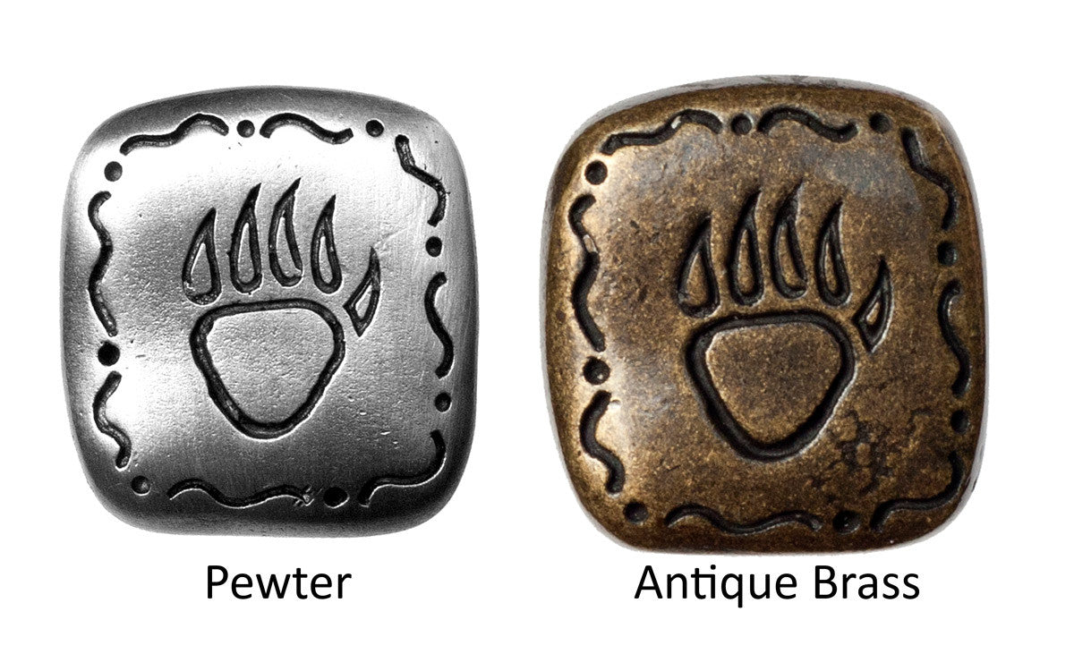 Southwest Bear Claw Cabinet Knob - Set of 2
