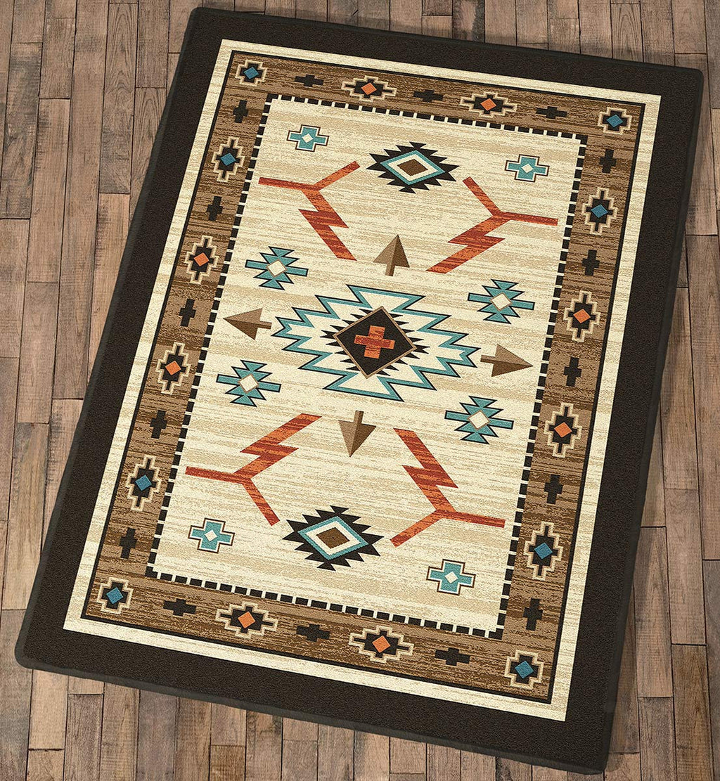 Southwest Oasis Rug - 4 x 5