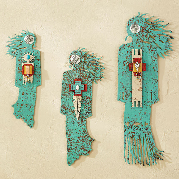 Southwest Turquoise Spirit Woman Wall Art