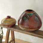 Southwestern Clay Pottery Vases