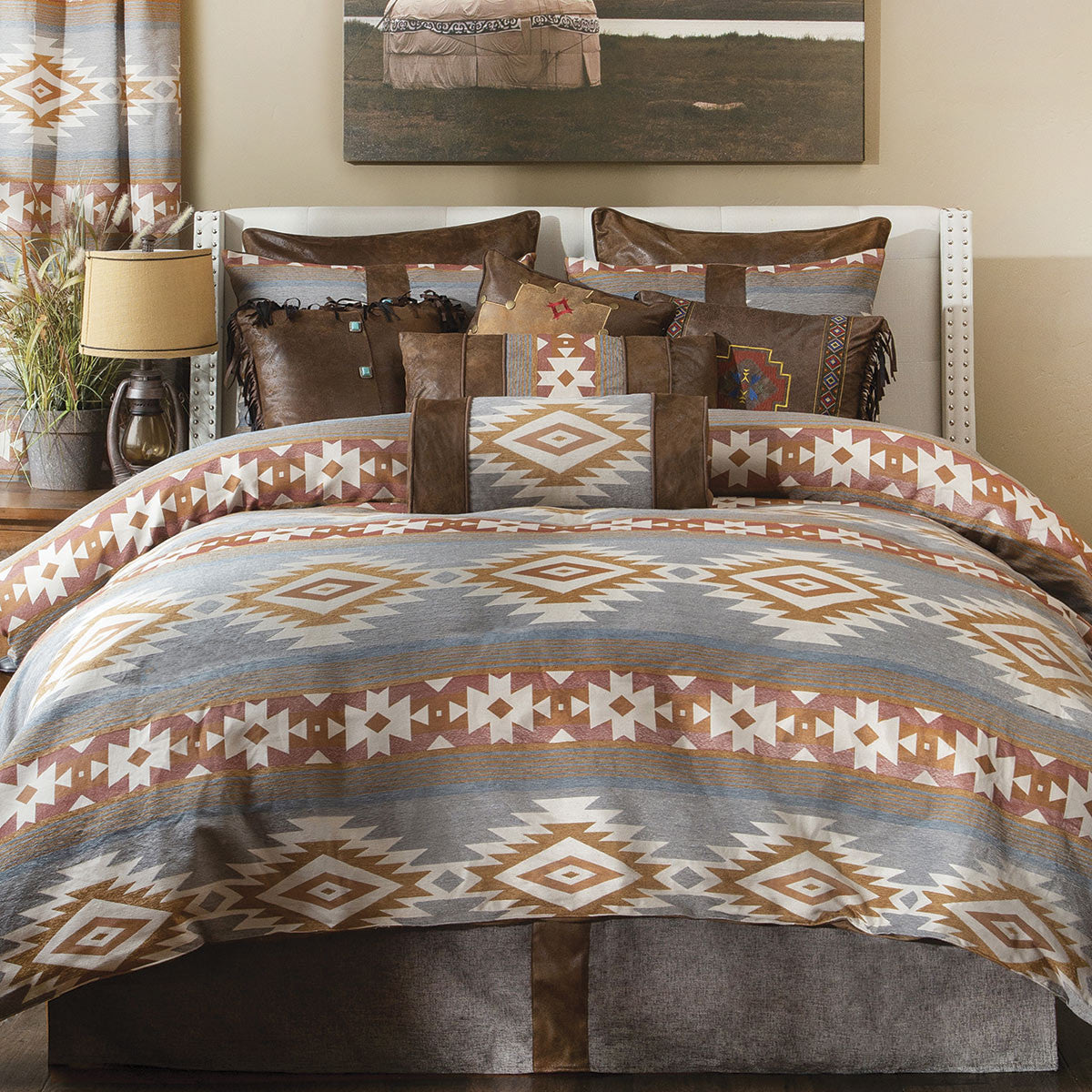 Southwestern Sunset Chenille Bedding Collection