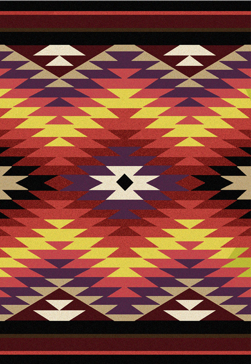 Star Burst Bright Rug Collection
