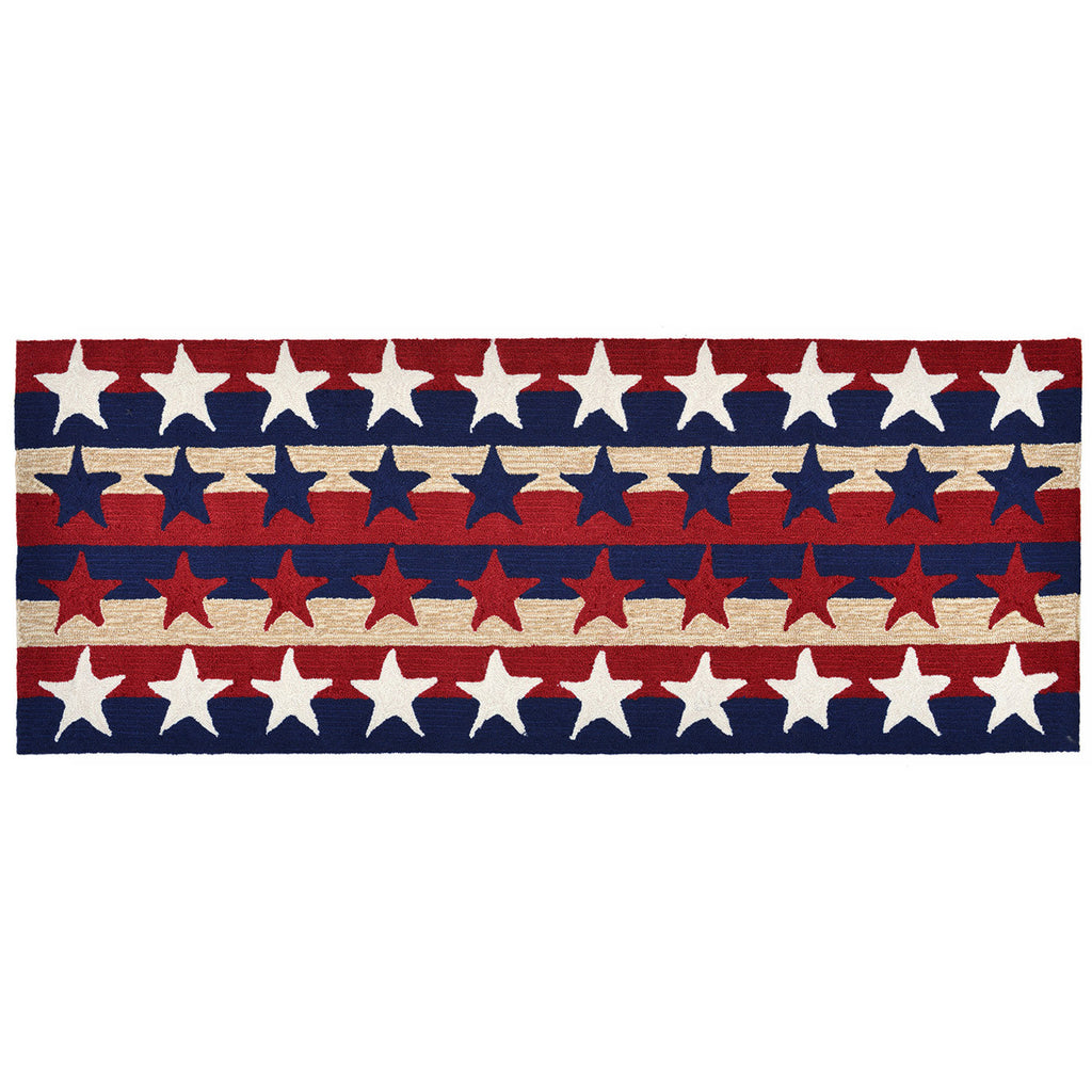 Star Spangled Indoor/Outdoor Rug - 2 x 5