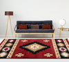 Star Vision Burgundy Rug Collection