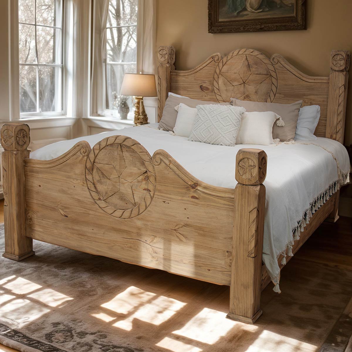 Starry Manor Honey Bedroom Furniture Collection