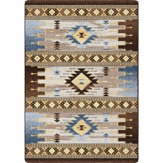 Sunset Path Blue Rug Collection