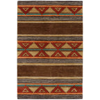 Taos Brown Rug Collection