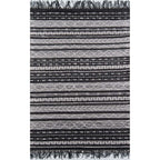 Terra Trail Black Indoor/Outdoor Rug Collection