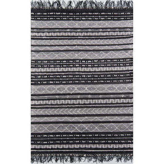 Terra Trail Black Indoor/Outdoor Rug Collection