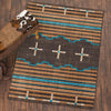 Three Chiefs Suede & Teal Rug Collection