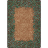Tooled Turquoise Rug - 3 x 4