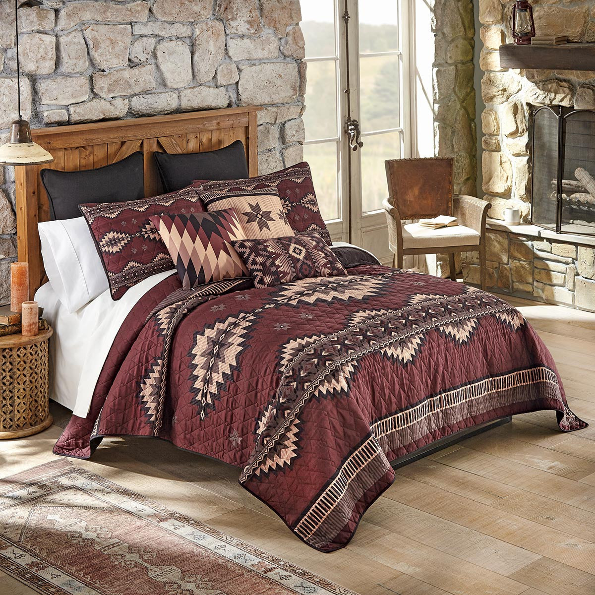Tribal Trail Rectangle Pillow